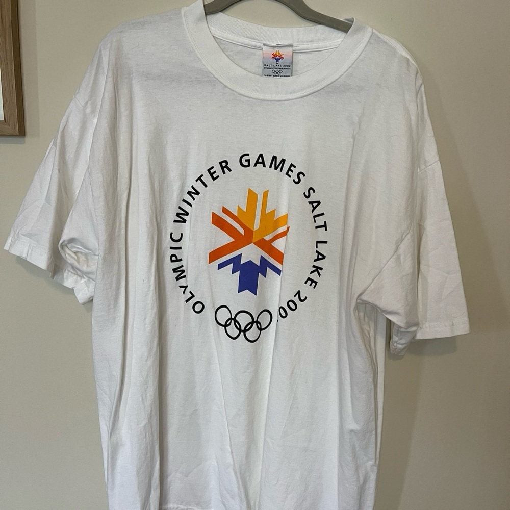 White Olympic Winter Games T-Shirt